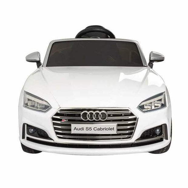 Children's Electric Car Audi S5 Cabriolet White 12 V 35 W