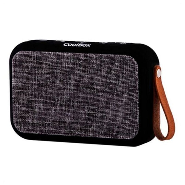 Portable Bluetooth Speakers CoolBox COO-BTA-P01BK 3600 mAh Black