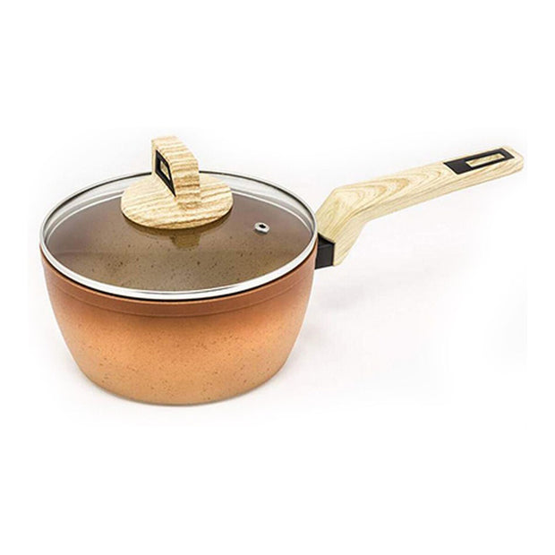 Topf mit Deckel Amercook Terrakotta (Ø 18 cm)