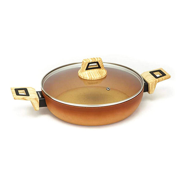 Topf mit Deckel Amercook Terrakotta (Ø 30 cm)