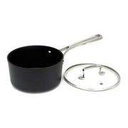 Topf mit Deckel Amercook Schwarz Terrakotta Herd Edelstahl Aluminium (Ø 18 cm)