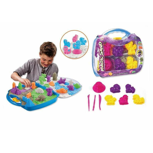 Magic sand Jugatoys Briefcase Unicorn 9 Pieces