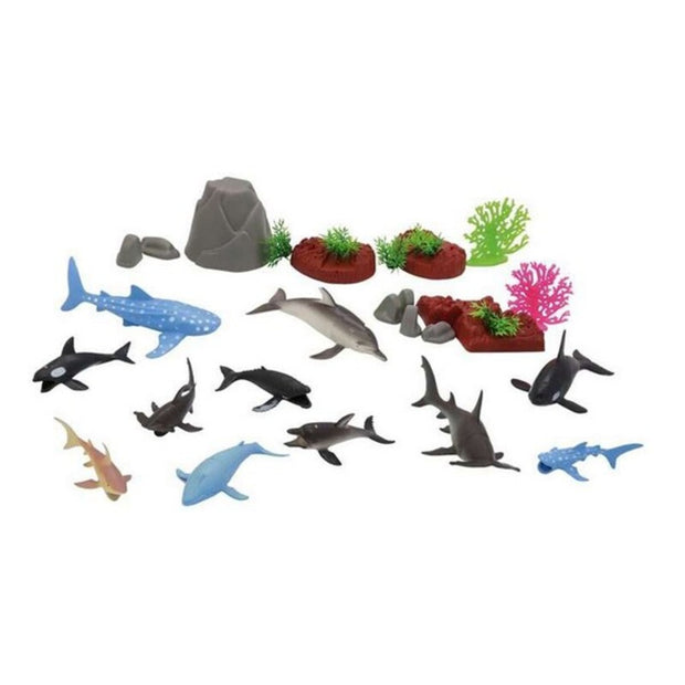 Animal figures Ocean (30 pcs)