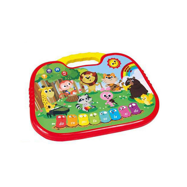 Musical Toy Jugatoys 34 x 34 x 28 cm Jungle animals Piano