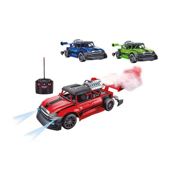 Remote-Controlled Car Jugatoys Stunt Spray 1:20 3 Units (24,5 x 12 x 11,5 cm)