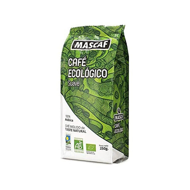 Gemahlener Kaffee Mascaf Ökologisch (250 g)