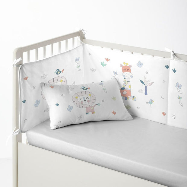 Cot protector Cool Kids Jungle (60 x 60 x 60 + 40 cm)