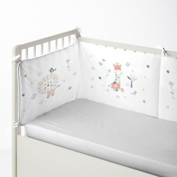 Cot protector Cool Kids Jungle (60 x 60 x 60 + 40 cm)