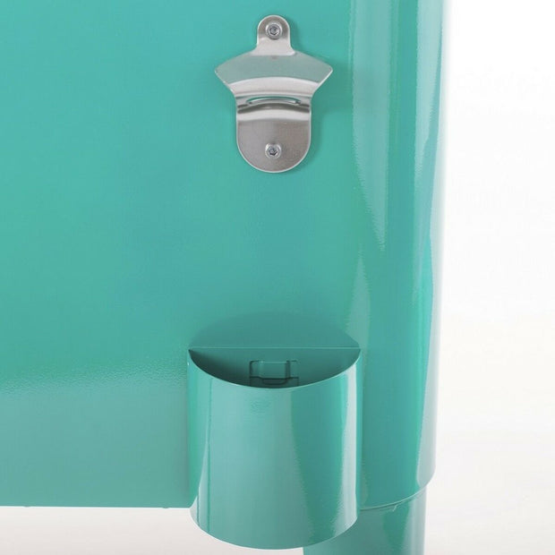 Portable Fridge Fresh 74 x 43 x 80 cm Metal Turquoise