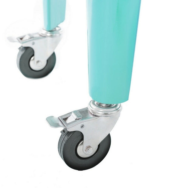 Portable Fridge Fresh 74 x 43 x 80 cm Metal Turquoise