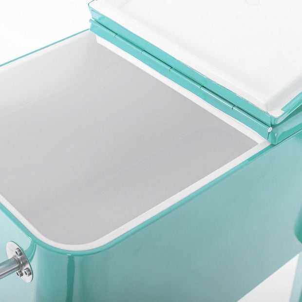 Portable Fridge Fresh 74 x 43 x 80 cm Metal Turquoise
