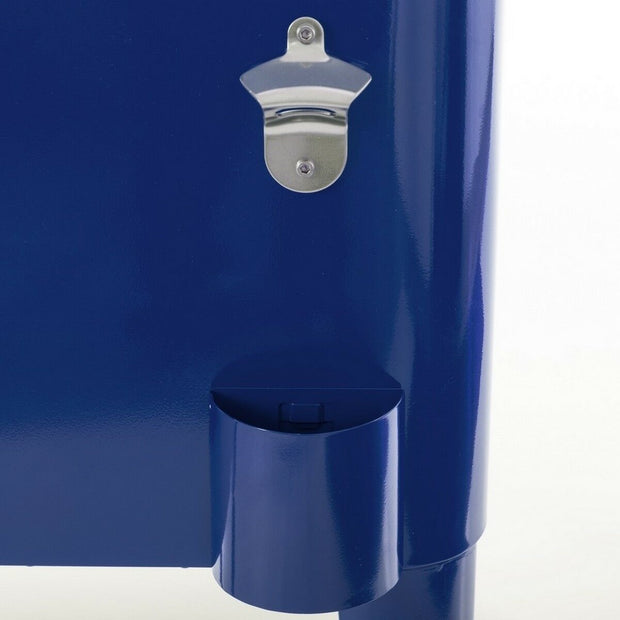 Portable Fridge Fresh 74 x 43 x 80 cm Metal Cobalt blue