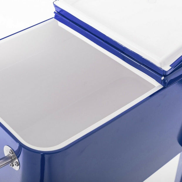 Portable Fridge Fresh 74 x 43 x 80 cm Metal Cobalt blue