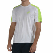 Herren Kurzarm-T-Shirt Bullpadel Weiß