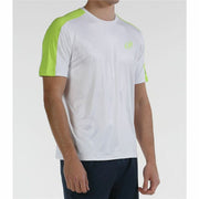 Herren Kurzarm-T-Shirt Bullpadel Weiß