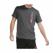 Kurzärmliges Sport T-Shirt Bullpadel Mixta Paddel Dunkelgrau