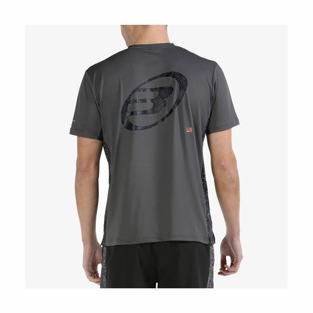 Kurzärmliges Sport T-Shirt Bullpadel Mixta Paddel Dunkelgrau