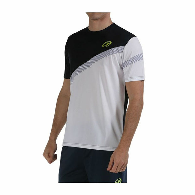 Herren Kurzarm-T-Shirt Bullpadel Cogua Schwarz Weiß