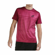 Herren Kurzarm-T-Shirt Bullpadel Litis Pink
