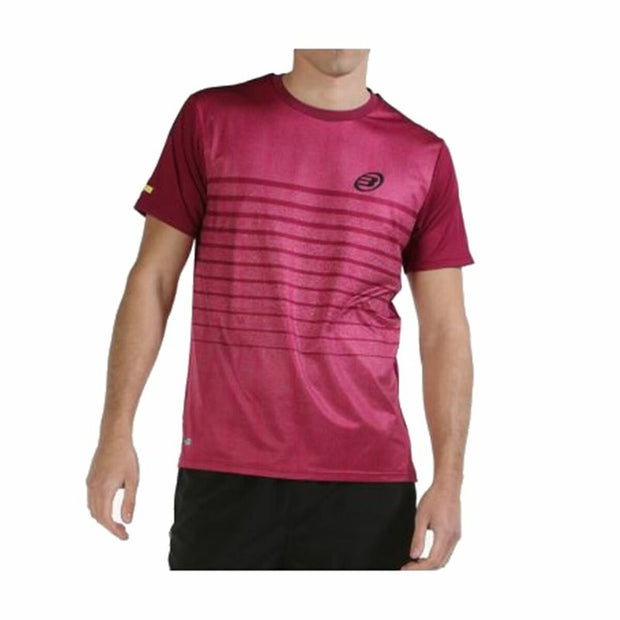 Herren Kurzarm-T-Shirt Bullpadel Litis Pink