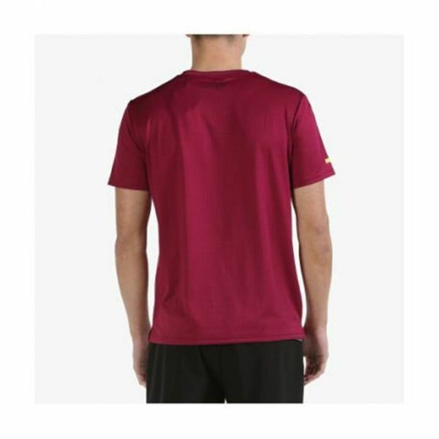 Herren Kurzarm-T-Shirt Bullpadel Litis Pink