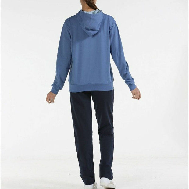 Damen-Trainingsanzug John Smith Bolla Blau Mit Kapuze