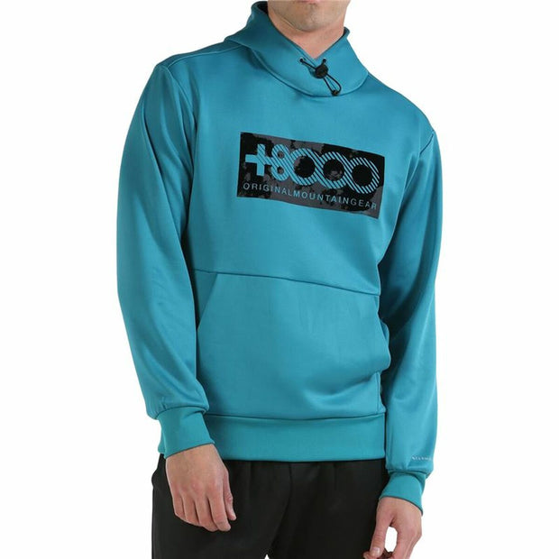 Herren Sweater mit Kapuze +8000 Naval Dunkelblau