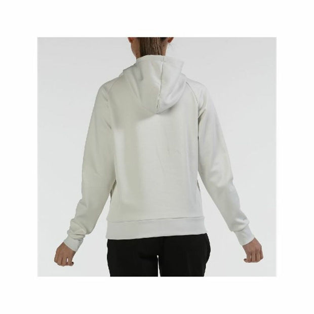 Damen Sweater mit Kapuze +8000 Weiß
