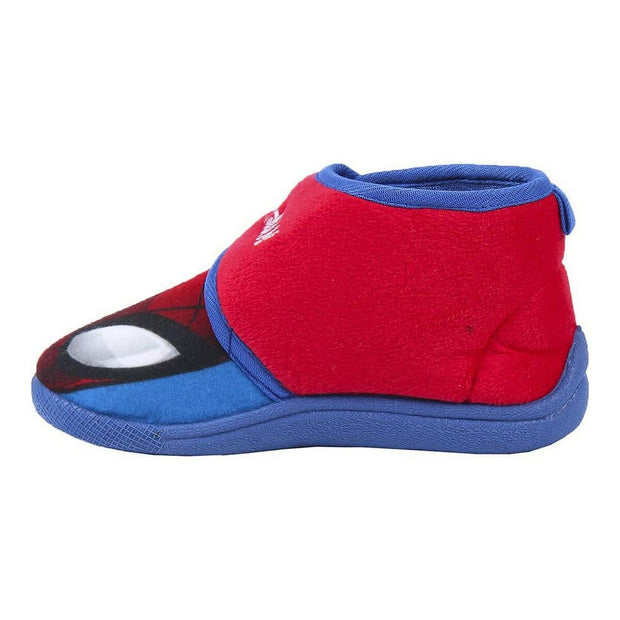 House Slippers Spiderman Red