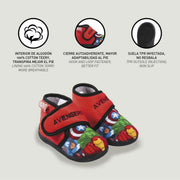 House Slippers The Avengers Red