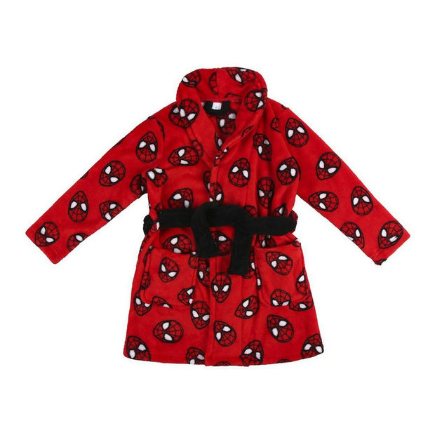 Children's Dressing Gown Spiderman Red