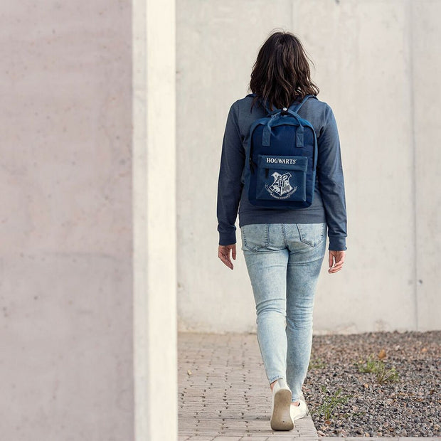 Casual Backpack Harry Potter Dark blue (27 x 36 x 12 cm)