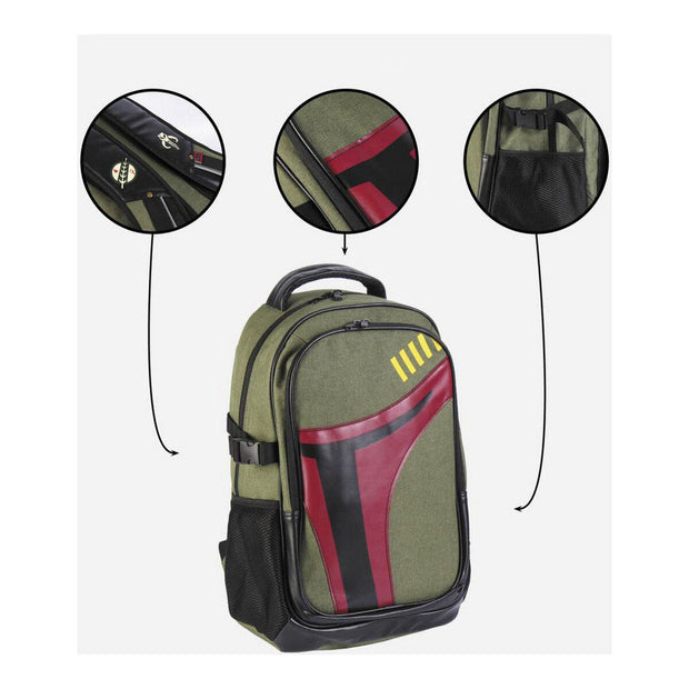 Casual Backpack Star Wars Dark green (31 x 47 x 24 cm)