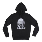 Herren Sweater mit Kapuze The Mandalorian Schwarz