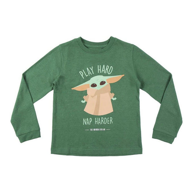 Children's Pyjama The Mandalorian Green