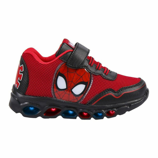 LED Trainers Spiderman Red