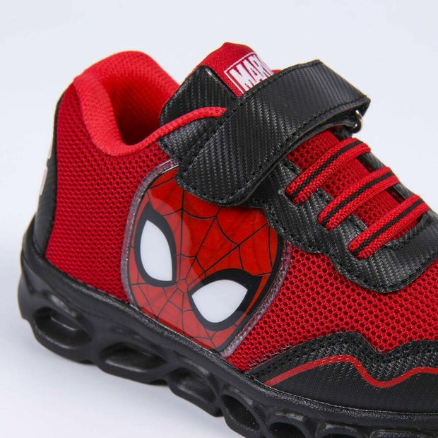 LED Trainers Spiderman Red