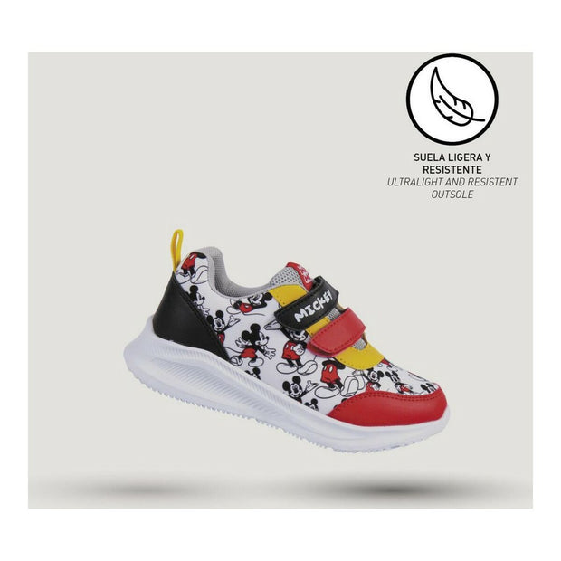 Sports Shoes for Kids Mickey Mouse Red
