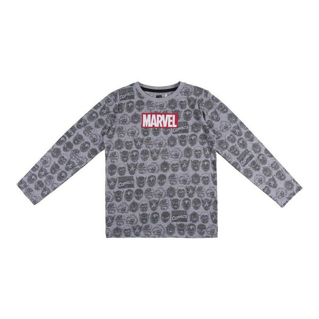 Children’s Long Sleeve T-shirt Marvel Grey