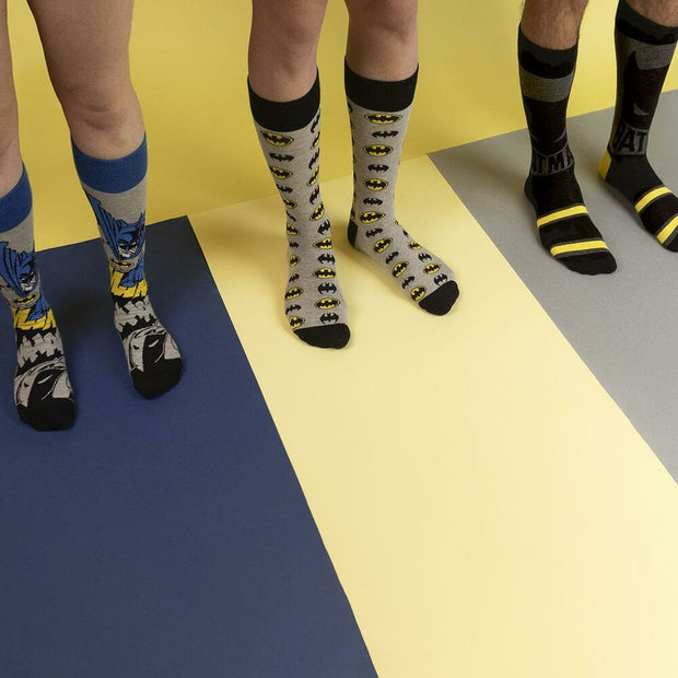 Socken Batman 3 Paar Einheitsgröße (36-41)