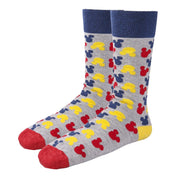 Socken Mickey Mouse Unisex 3 Paar (Einheitsgröße (36-41))
