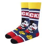 Socken Mickey Mouse Unisex 3 Paar (Einheitsgröße (36-41))