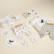 Set of clothes Mickey Mouse 4 Pieces White (1 month)