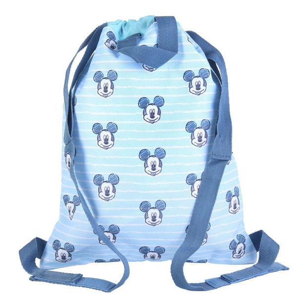 School Bag Mickey Mouse Blue (33 x 27 cm)