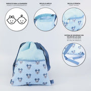 School Bag Mickey Mouse Blue (33 x 27 cm)