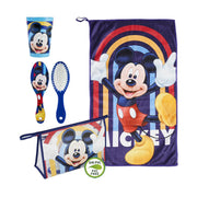 Kinder Reisetoilettengarnitur Mickey Mouse Blau (23 x 16 x 7 cm) (4 pcs)