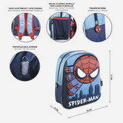 School Bag Spiderman Blue (25 x 31 x 10 cm)