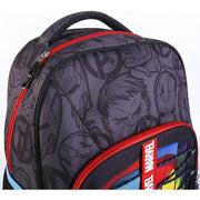 School Bag The Avengers Black (32 x 15 x 42 cm)