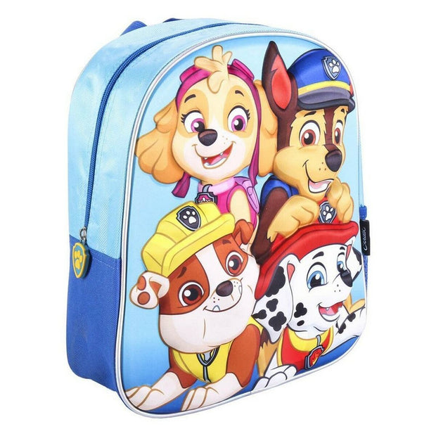 Child bag The Paw Patrol Blue (25 x 31 x 10 cm)