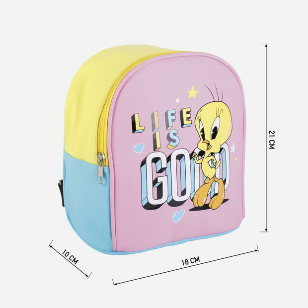 School Bag Looney Tunes Multicolour (18 x 10 x 21 cm)